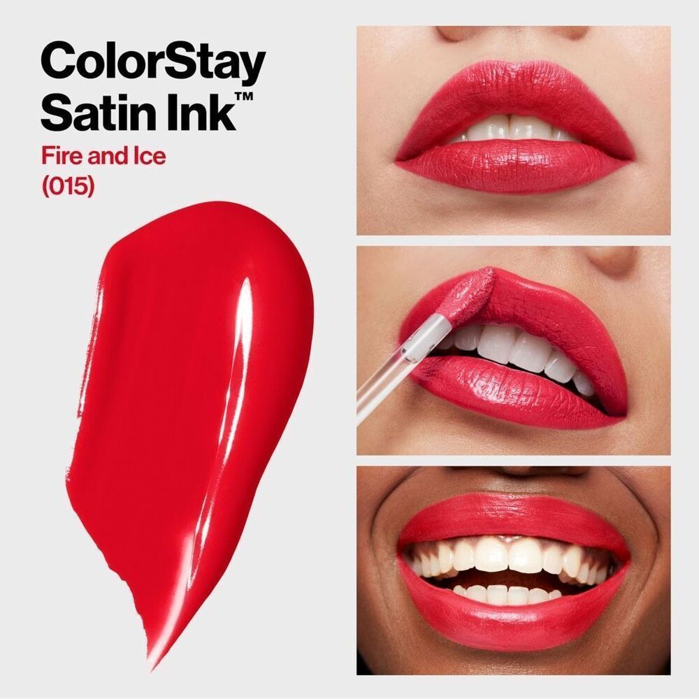 Revlon ColorStay Satin Ink Liquid Lipstick in 015 Fire & Ice